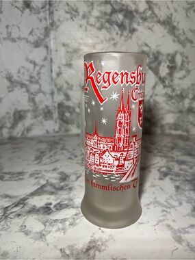 European Christmas market frosted Keepsake  cup